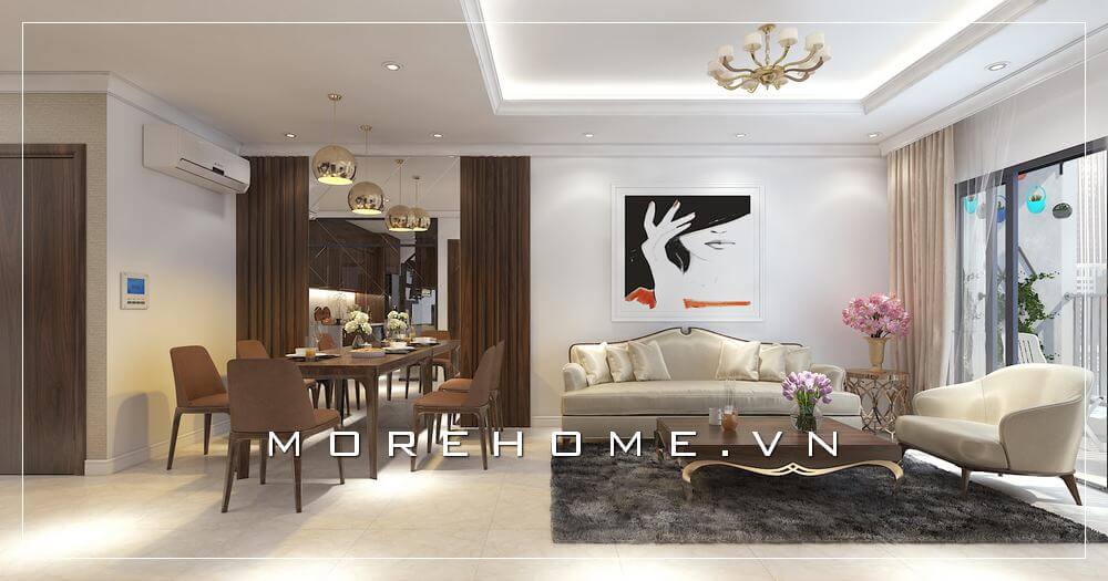 top 15 mẫu sofa tân cổ điển cho phòng khách đẹp